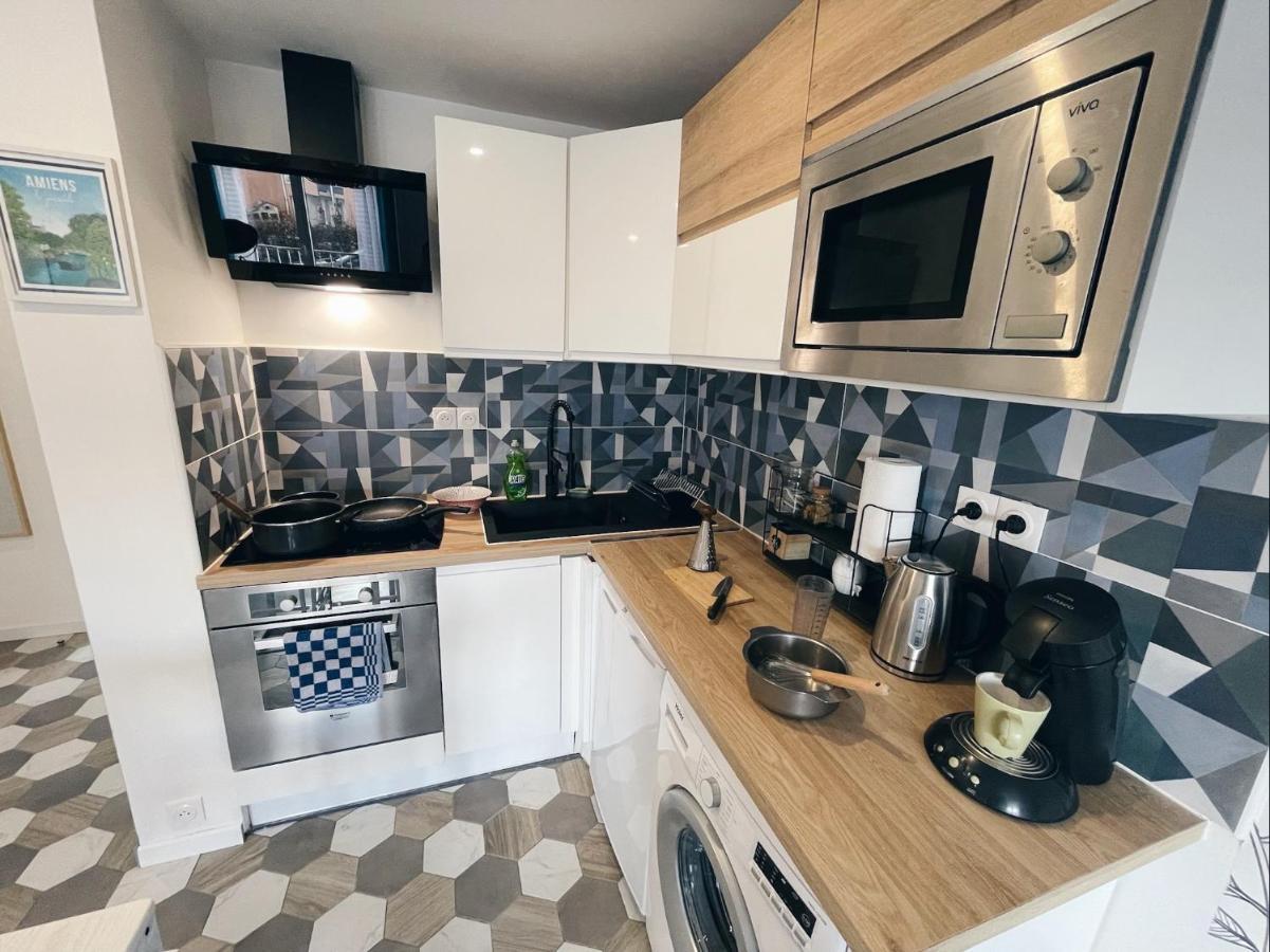 New: Appartement Tout Confort + Parking Gratuit Αμιάν Εξωτερικό φωτογραφία